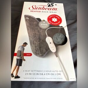Sunbeam Heated Back Wrap